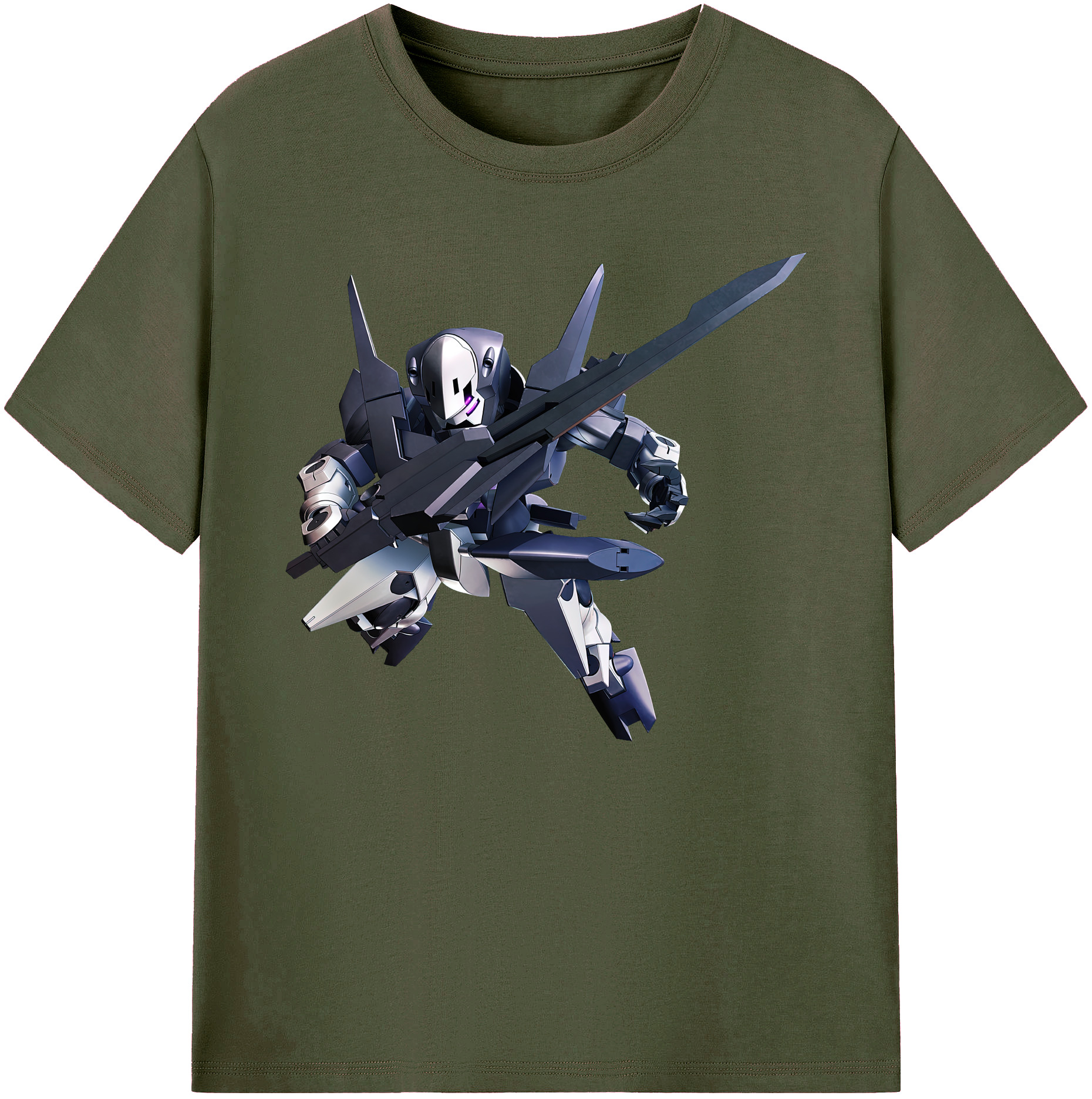 （画像用） 機動戦士ガンダム Mobile Suit Gundam 綿100％ メンズ半袖Tシャツ｜肌触りやわらか＆通気性